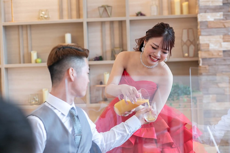 結婚式場SARAの結婚式事例