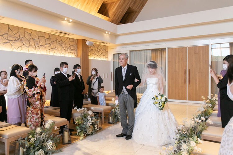 結婚式場SARAの結婚式事例