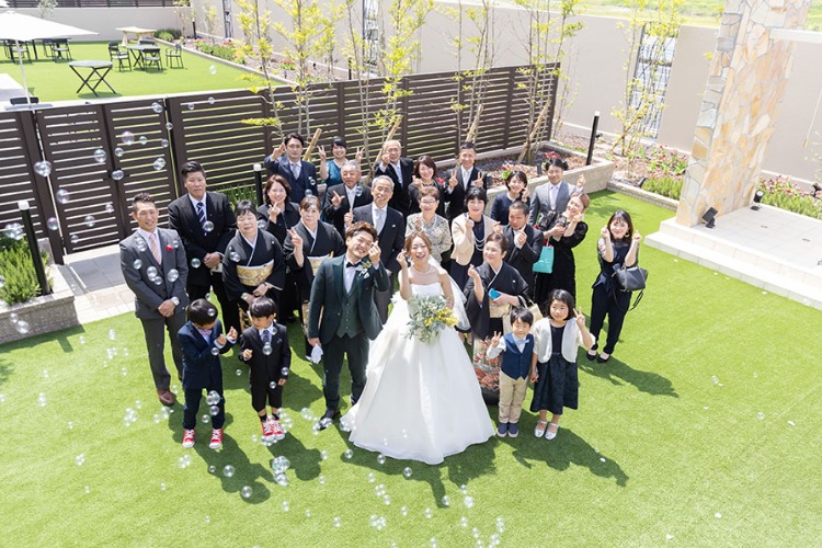 結婚式場SARAの結婚式事例