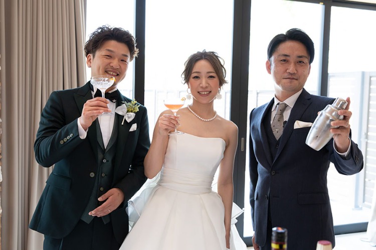 結婚式場SARAの結婚式事例