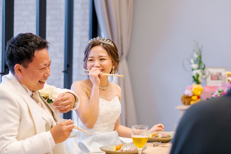 結婚式場SARAの結婚式事例