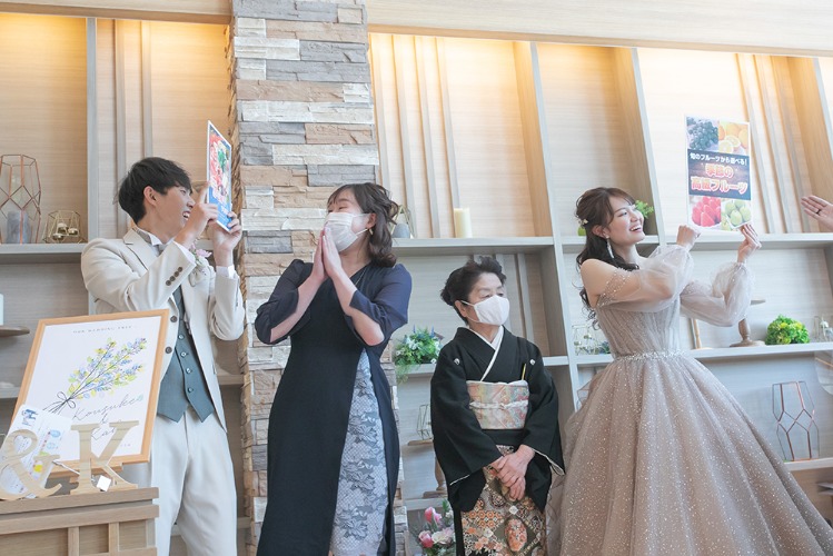 結婚式場SARAの結婚式事例