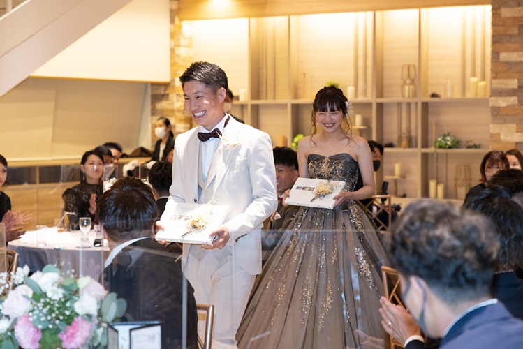 結婚式場SARAの結婚式事例