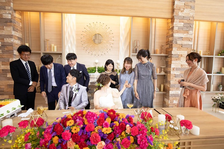 結婚式場SARAの結婚式事例