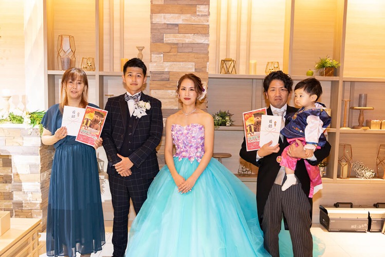 結婚式場SARAの結婚式事例