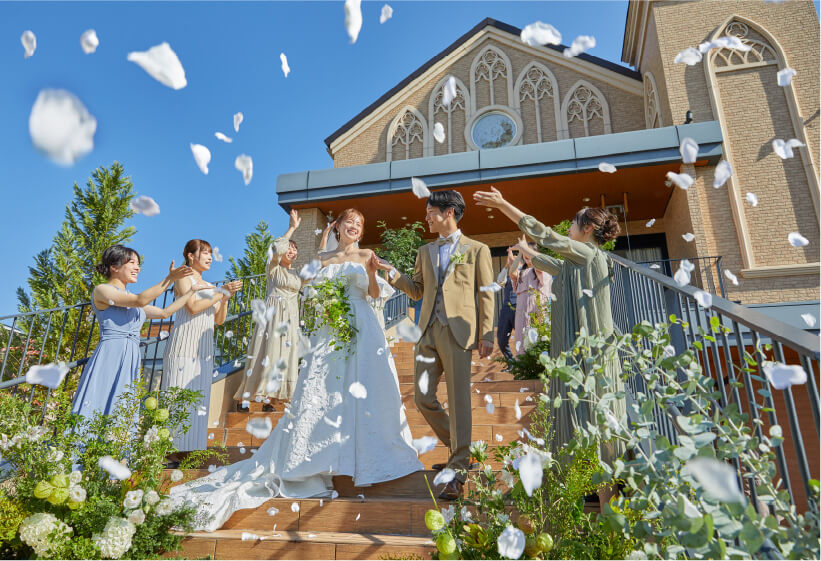 フラワーシャワー