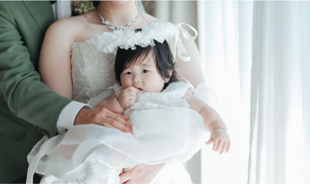 お子様と洋装フォトプラン3